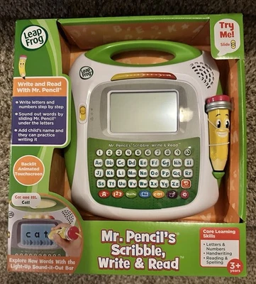 BRAND NEW IN BOX / Mr Pencil's Scribble Write and Read By Leap Frog / Vtech - Image 1 of 3