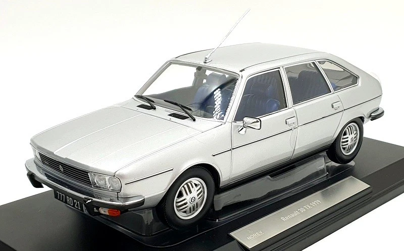 Norev escala 1/18 diecast 185272 - Renault 30 TX 1979 - plateado Foto 1 de 4