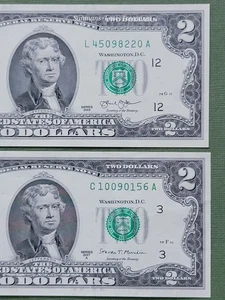 2. $1 Dollar Bills 2013 2017-A FEDERAL RESERVE NOTE ** SUPERB GEM CRISPY UNC. - Picture 1 of 3