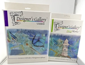 Designer's Gallery Studio Embroidery Management Software & Design Splitting Tool - Picture 1 of 12