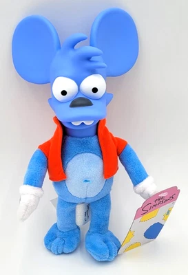 The Simpsons Itchy Plush Doll Jakks Pacific Collectible  - Image 1 of 4