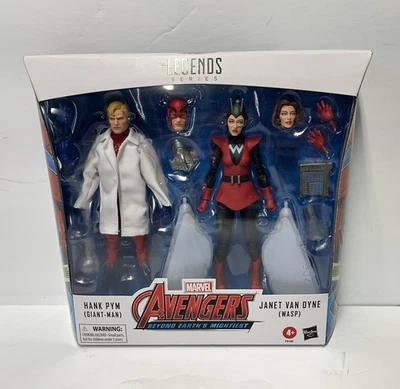 Marvel Legends Giant Man and Wasp paquete de 2 2024 Beyond Earth's Mightiest Foto 1 de 4