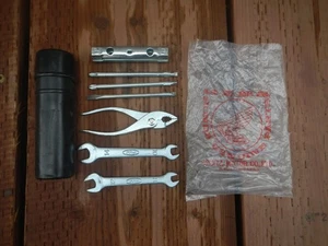Honda Motorcycle Vintage Original Honda Stock Tools, Tool Kit, Storage Container - Picture 1 of 1