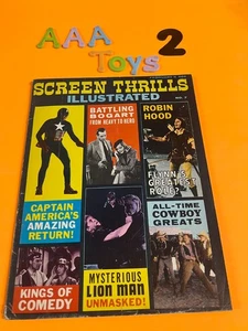 Screen Thrills Illustrated #7 February 1964 Captain America Bogart Robin Hood - Picture 1 of 2