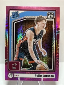2024-25 Panini Donruss Optic Pelle Larsson #293 RC Pink Hyper Rated Rookie - Picture 1 of 2