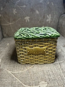 VINTAGE SYLVAC TEEDOSE - TEEBEUTEL VORRATSDOSE A/F - Bild 1 von 6