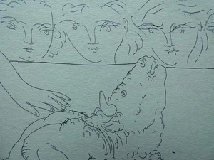 Pablo PICASSO (1881-1973) - Suite Vollard, Lithografie 1956 - Picture 1 of 4