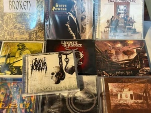 10 New Sealed Heavy Metal CDs - Picture 1 of 7