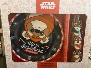 2022 Disney Parks Star Wars Blue Milk and Cookies For Santa Set New ๐ฅ - Picture 1 of 4