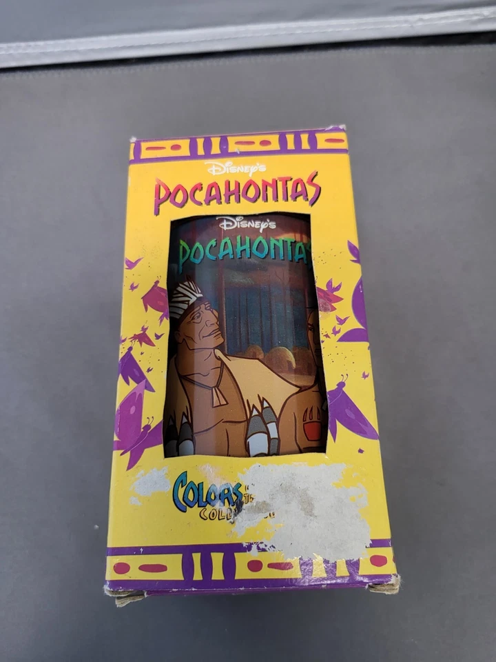 Burger King 1994 Disney Pocahontas Colores de la Copa del Viento - Powhatan y Kocoum Foto 1 de 1