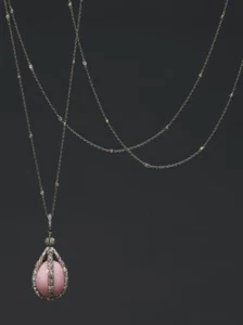 Syn Coral Chain Necklace 925 Sterling Silver Genuine Luxury Party Jewelry - Picture 1 of 3