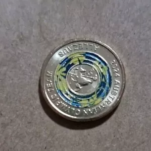 2024 $2 ALLEZAUS Paris Olympic team games Australian Two Dollar KING Coin Circ - Picture 1 of 2