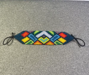 Embera Chami Perlen Armband von Frauen des kolumbianischen Ureinwohnerstammes 3186 - Bild 1 von 2