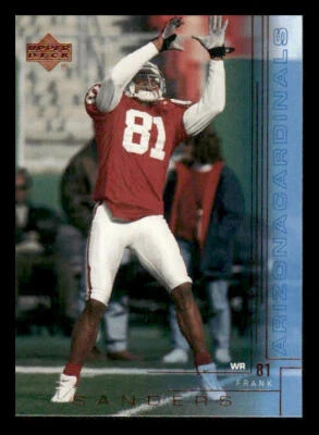 2000 Upper Deck #5 Frank Sanders Arizona Cardinals - Image 1 of 2