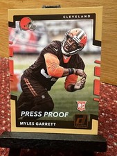 2017 Panini Donruss Retail Press Proof Bronze Myles Garrett #356