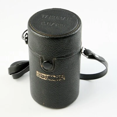 Estuche rígido de cuero Pentax Super-Takumar 135 mm solamente + correa - para lente 135 mm F/3,5 Foto 1 de 3