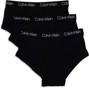 NEW Calvin Klein Boys' Cotton Briefs Underwear 6-Pack Size M 8/10 - Picture 1 of 4