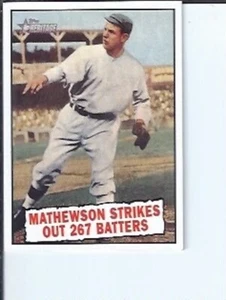 Christy Mathewson 2010 Topps Heritage  Baseball Thrills - Picture 1 of 1