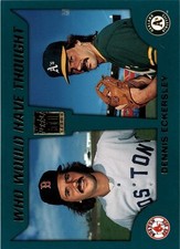 2001 Topps Traded & Rookies #WWHT10 Dennis Eckersley Who Would Have Thought