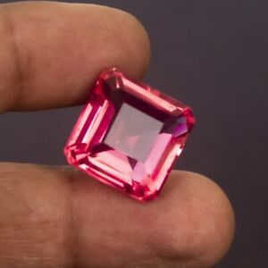 25.0 Ct Certified Natural Beautiful Octagon Pink Topaz Loose Gemstones Z-725