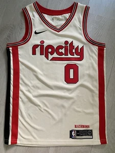 Jersey Nike Portland Blazers Lillard M 44 City Edition NBA - Imagen 1 de 7