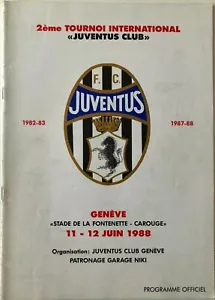 1988 Juventus Supporters International Football Tournament - Official Programme - Picture 1 of 7