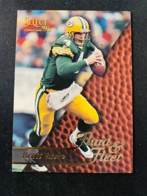 Tarjeta Select Brett Favre 1996 #182 Foto 1 de 2