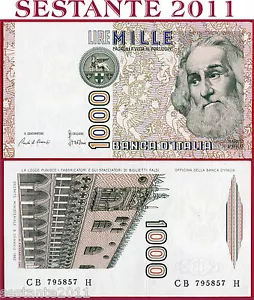 ITALIA ITALY - 1.000 1000 Lire MARCO POLO Lettera B - 1983 - P 109a - FDS / UNC - Imagen 1 de 1