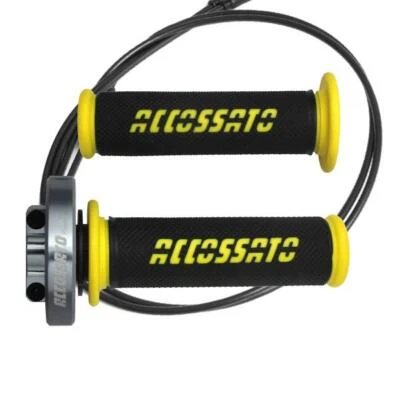 Accossato Titanio quick throttle control GR006 gold Suzuki GSXR600 2006-2010 - Imagem 1 de 4