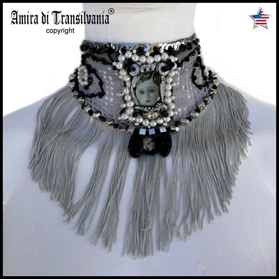 Gargantilla Joyería Mujer Joyas Moda Collar Swarovski Perla Collar Joyería 1 Foto 1 de 4