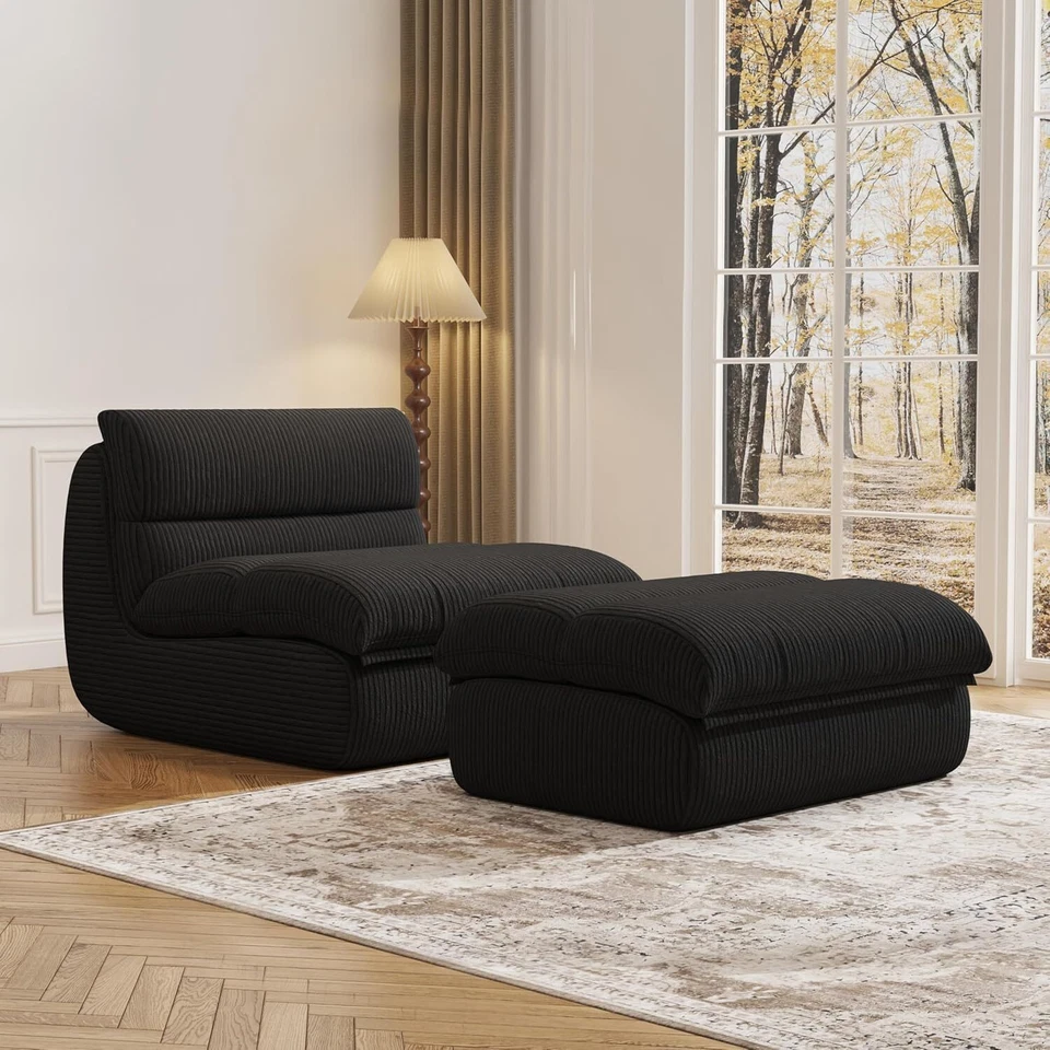 Sofá perezoso chaise salón recamier diván cama sofá cama sofá cama silla de ocio Foto 1 de 4