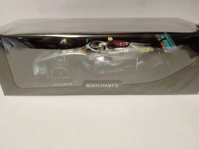 Minichamps Mercedes AMG W13 #44 Lewis Hamilton Miami GP 2022 1/18 110220544 - Immagine 1 di 3