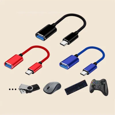 Converter USB Adapter Type-C Adapter Date Adapter Adapter Cable Cord OTG 2.0 - Image 1 of 4
