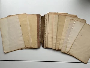 ANTIQUE MANUSCRIPT ISLAMIC OTTOMAN ITALIAN EMPTY PAPER 1748 - Picture 1 of 12