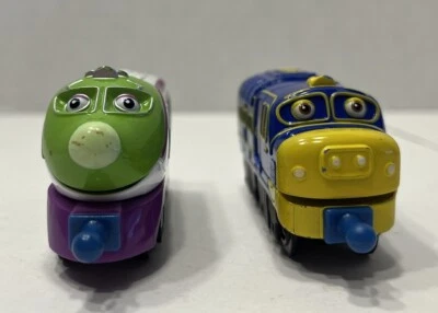Chuggington Train Lot of 2 Diecast Learning Curve Brands Koko & Brewster - Image 1 of 4