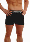 Personalised boxer shorts custom waistband underwear gifts birthday presents