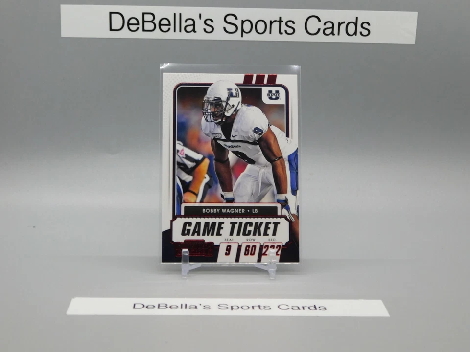 Bobby Wagner 2021 CONTENDERS DRAFT PICKS GAME TICKET RED FOIL #84 - Image 1 of 2