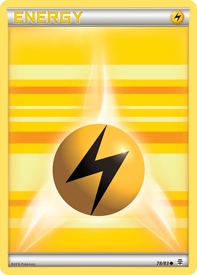 ​Lightning Energy (78/83) [XY: Generations] - Pokemon - Damaged Reverse Holofoil