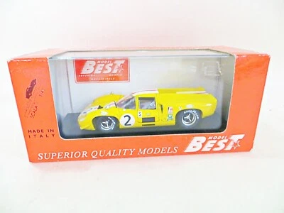 BEST MODEL 9157 'LOLA T70 COUPE,  BRANDS HATCH 1968 #2' 1:43. MIB/BOXED - Image 1 of 4