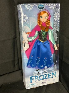 Disney Store Frozen 12'' Anna Doll with Olaf New in Box - Picture 1 of 4