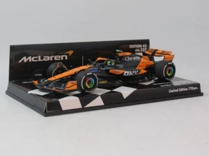 Minichamps Mclaren MCL38 #4 Lando Norris winner Miami GP 2024 1/43 537244404 - Foto 1 di 5