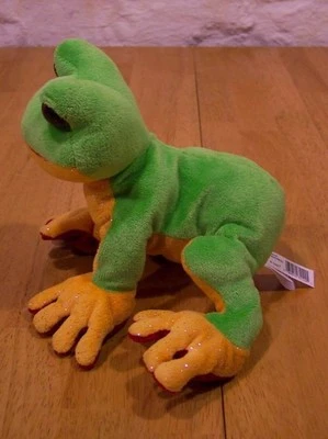 NICE!! GANZ TREE FROG 7" Plush Stuffed Animal Webkinz  - Image 1 of 4