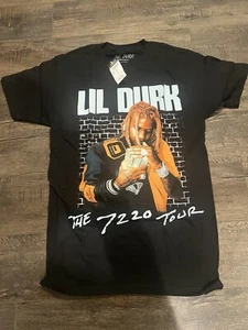 Lil Durk 7220 Tour Konzert T-Shirt Baumwolle Unisex volle Größe Small Geschenk für Fans - Bild 1 von 2