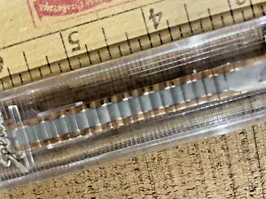 Ladies Speidel Twist O Flex Watch Band 10-13mm Silver Gold Two Tone NOS 2205/46L - Picture 1 of 6