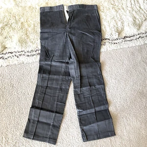 Vintage NWT Dickies 38 X 34 Gray Classic Fit Corduroy Pants - Picture 1 of 4