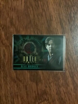 The Outer Limits Beau Bridges Authentic Costume Card CC3 - Image 1 of 2
