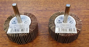 Connex COM215120 K120 Lamellar Grinder for Drilling Machine, 50 x 20mm x2 - Picture 1 of 3