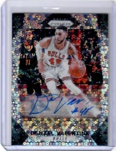 Tarjeta automática Panini Prizm Denzel Valentine Fast Break Prizm 2017-18 Chicago Bulls - Imagen 1 de 2