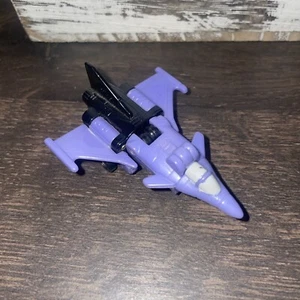 Takara Transformers G1 Micromasters Storm Cloud Air Strike Patrol Purple Jet VTG - Picture 1 of 4