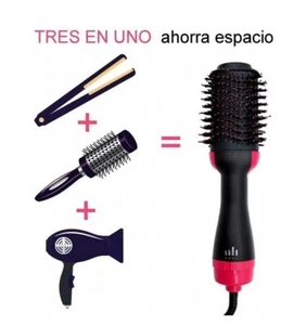 Cepillo secador de pelo moldeador rizador y plancha 3 en 1 - Imagen 1 de 6